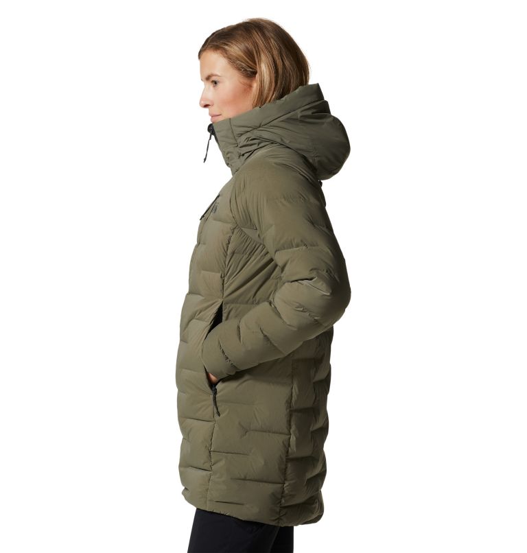 Parka Stretchdown Femme, Color: Stone Green, image 3