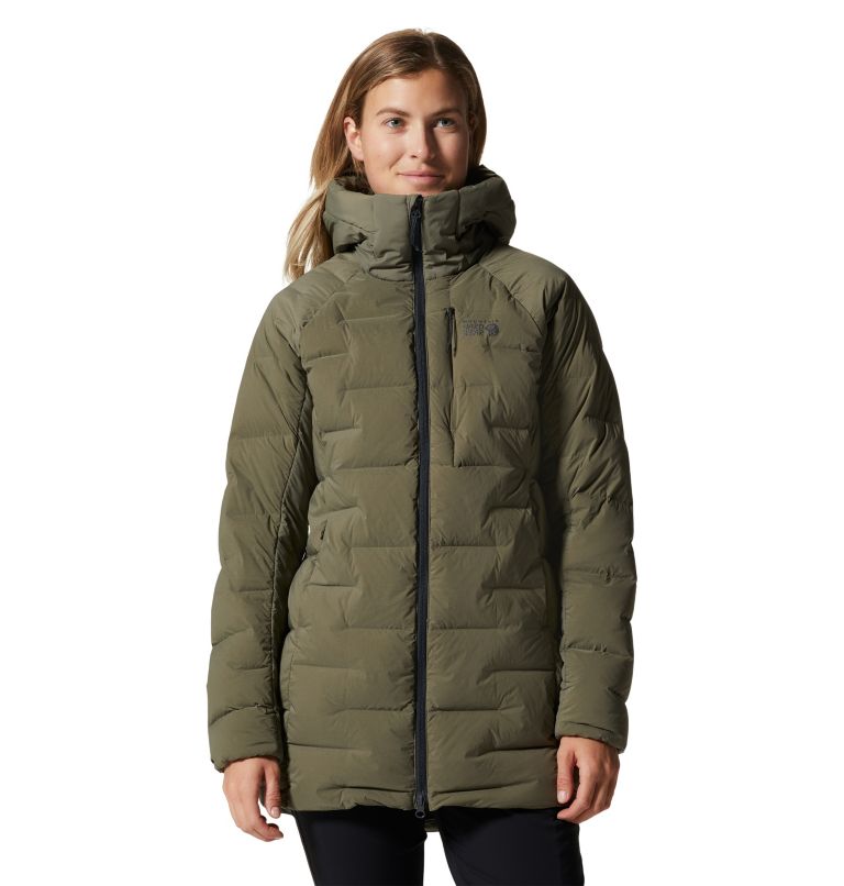 Parka Stretchdown Femme, Color: Stone Green, image 1