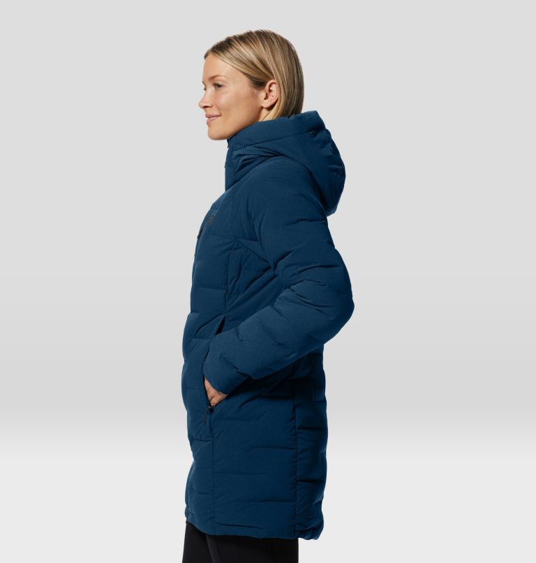 Women's Stretchdown Parka, Color: Outer Dark, image 2