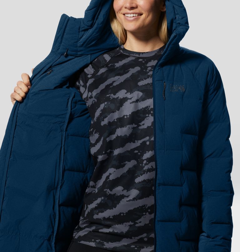 Women's Stretchdown Parka, Color: Outer Dark, image 8