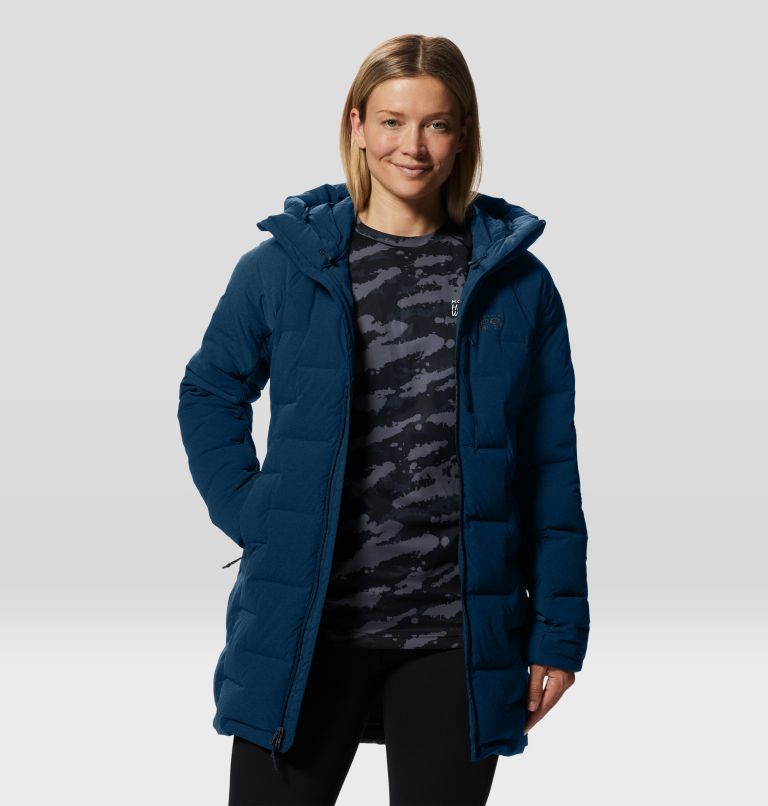 Women's Stretchdown Parka, Color: Outer Dark, image 9