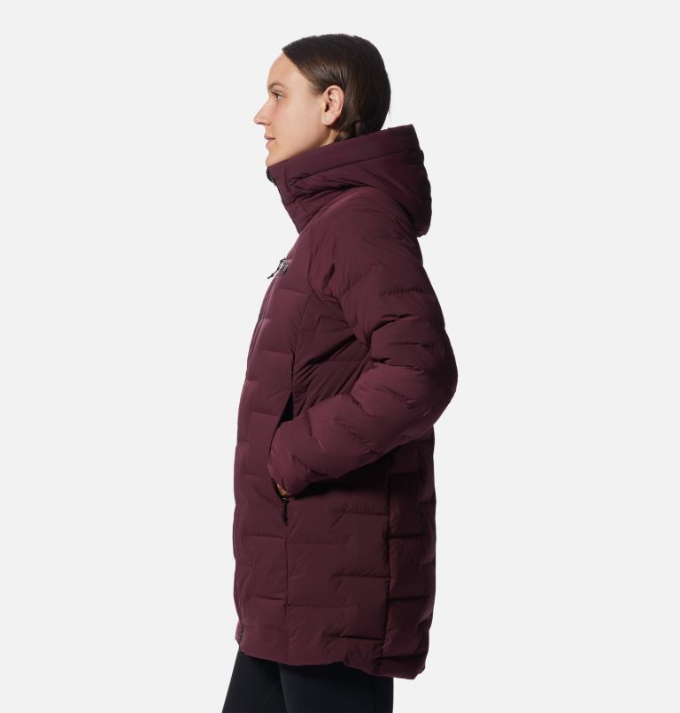 Parka Stretchdown Femme, Color: Cocoa Red, image 3