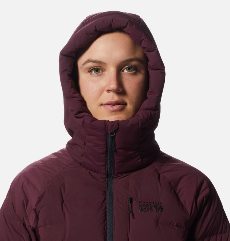 Women's Stretchdown Parka, Color: Cocoa Red, image 4