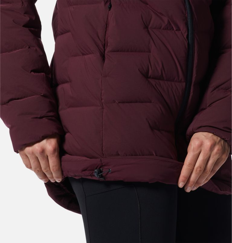 Women's Stretchdown Parka, Color: Cocoa Red, image 8