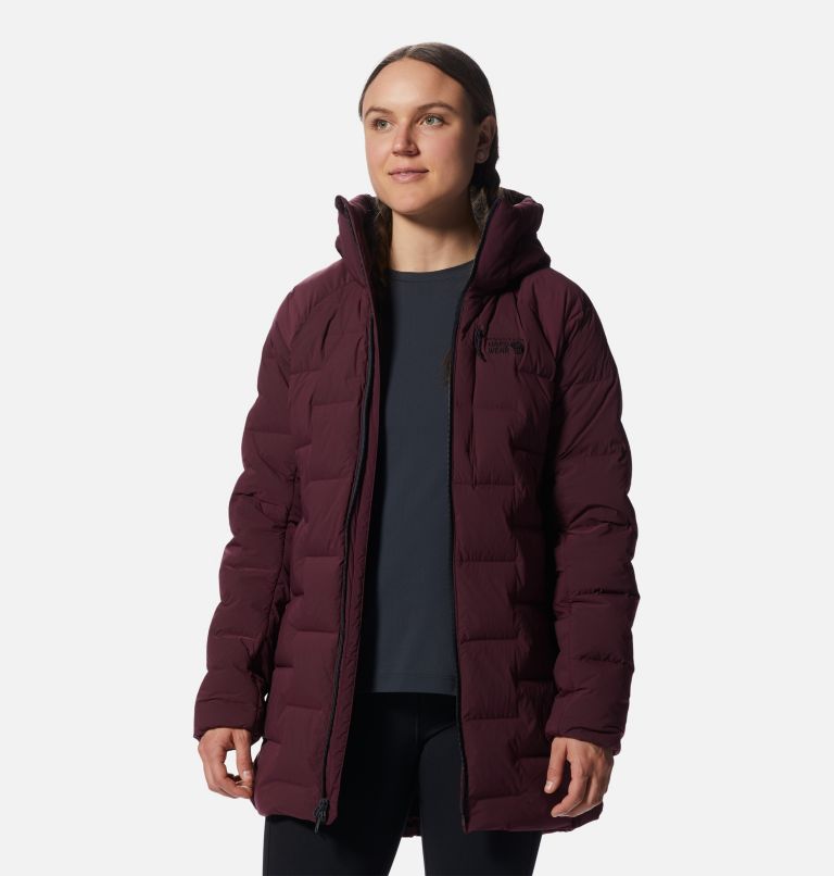 Women's Stretchdown Parka, Color: Cocoa Red, image 9