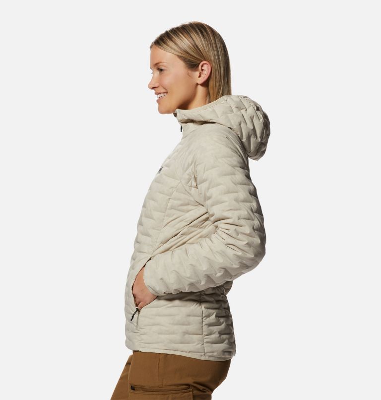 Women's Stretchdown Light Pullover, Color: Wild Oyster, image 3