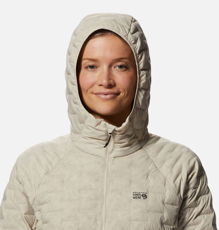 Women's Stretchdown Light Pullover, Color: Wild Oyster, image 4