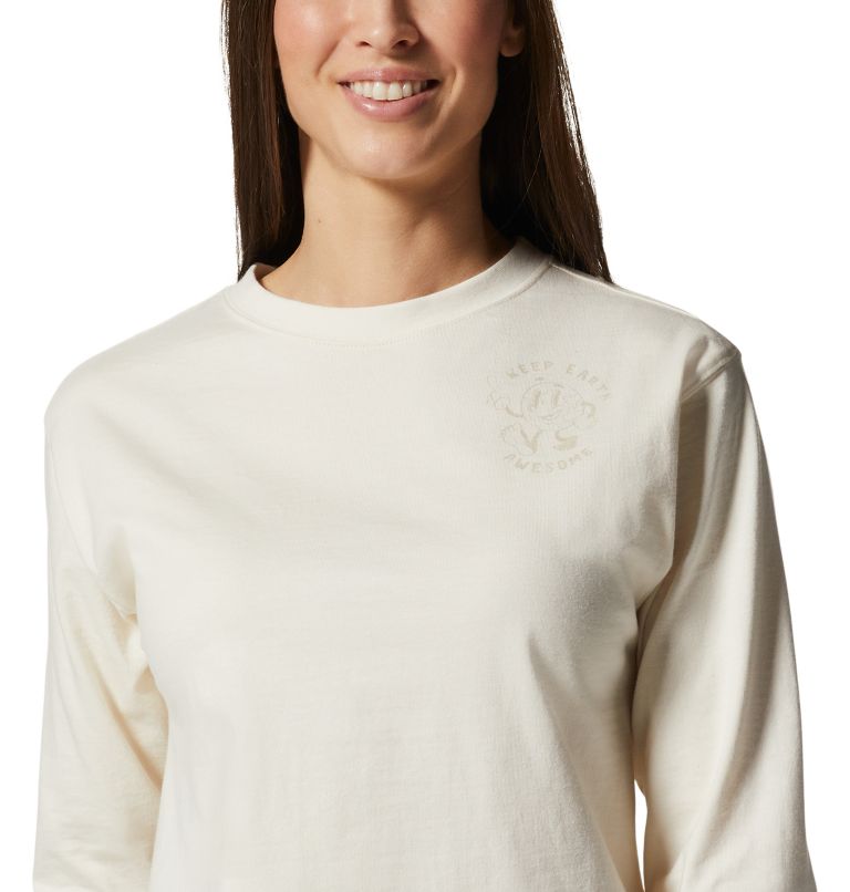 Women's KEA Earth Long Sleeve T-Shirt, Color: Raw, image 4