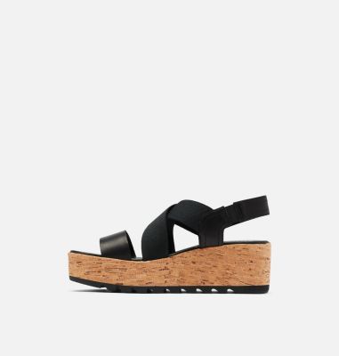 flatform wedges black