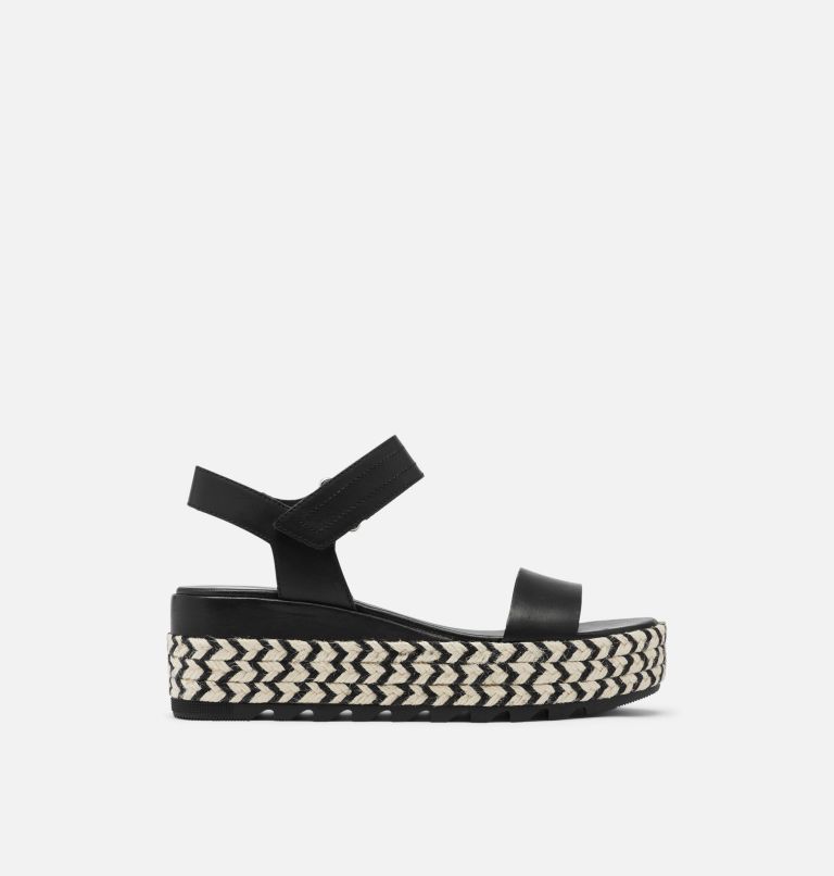 Scallop on sale platform sandal