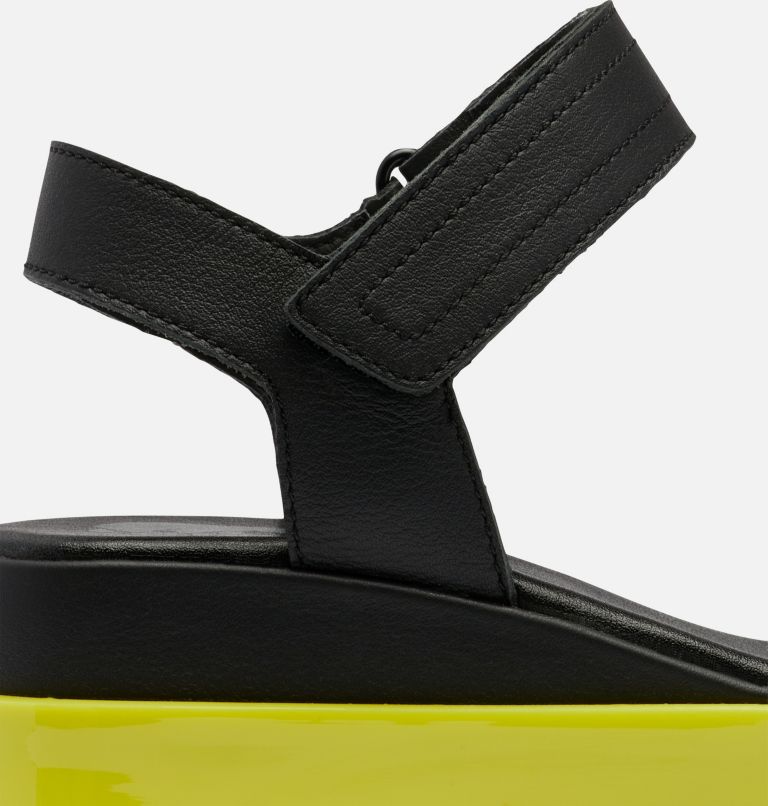 Thumbnail: Women's Cameron Flatform Wedge Sandal, Color: Black, Bolt, image 7