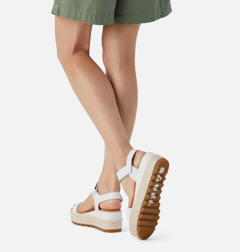 CAMERON FLATFORM SANDAL | 125 | 11, Color: Sea Salt, image 7