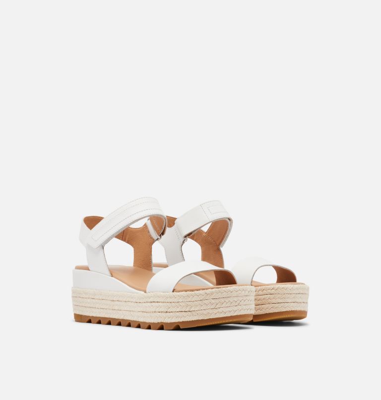 CAMERON FLATFORM SANDAL | 125 | 11, Color: Sea Salt, image 2