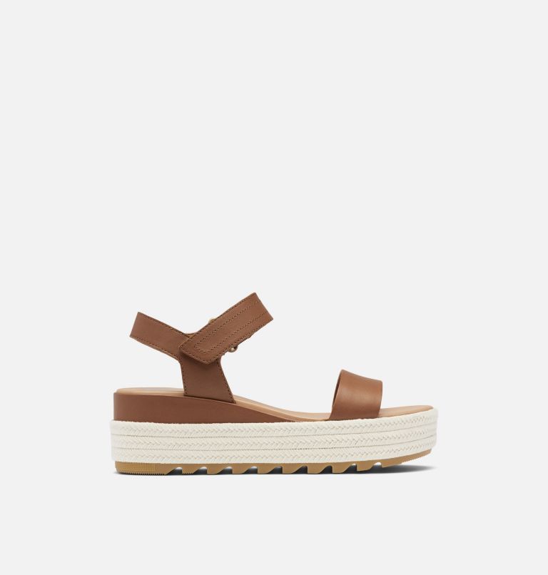 Beige best sale flatform sandals