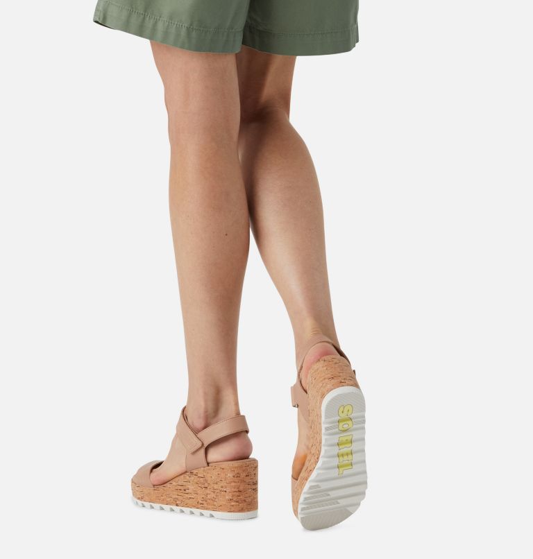 Thumbnail: Women's Cameron Wedge Sandal, Color: Honest Beige, image 8