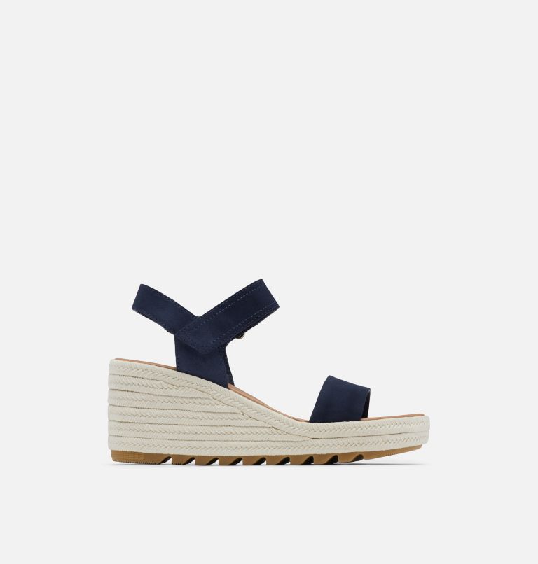 Sorel navy hot sale wedge