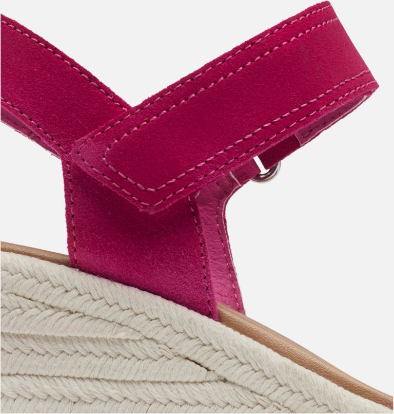 Thumbnail: Women's Cameron Wedge Sandal, Color: Fuchsia Fizz, Gum 17, image 8