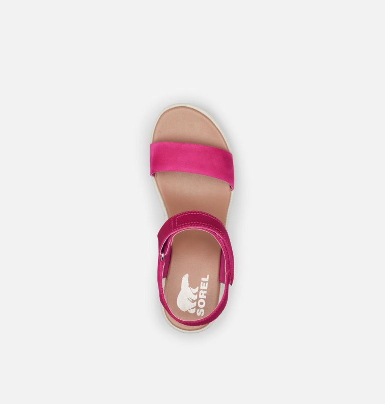 Thumbnail: Women's Cameron Wedge Sandal, Color: Fuchsia Fizz, Gum 17, image 5