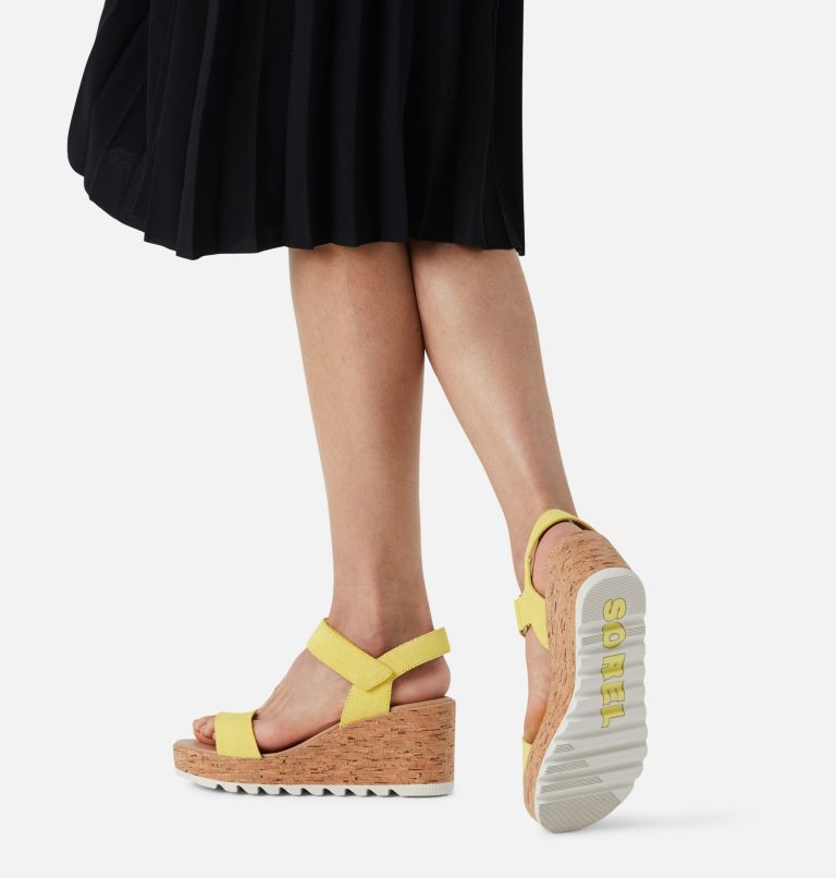 CAMERON WEDGE SANDAL | 757 | 10, Color: Sunnyside, image 7