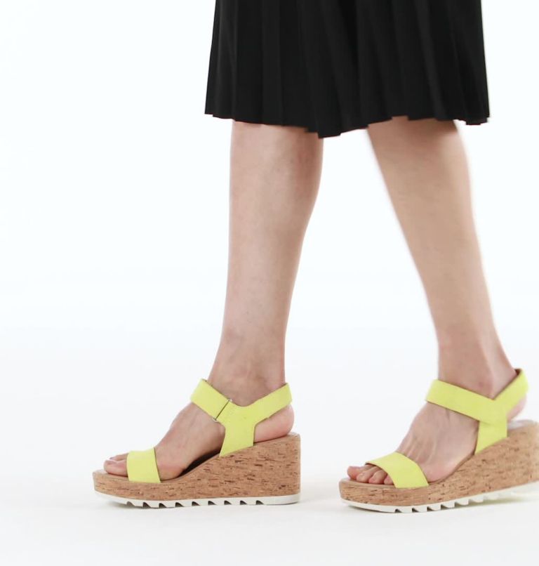 CAMERON WEDGE SANDAL | 757 | 10, Color: Sunnyside
