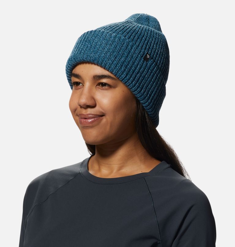 Lone Pine Beanie | 418 | O/S, Color: Dark Caspian, image 3