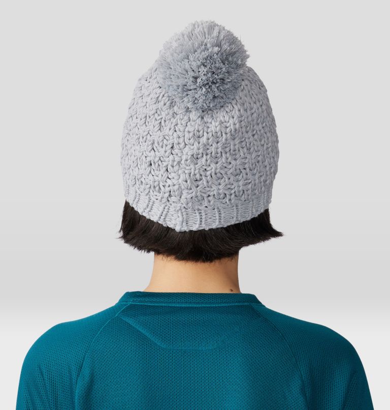Women's Snow Capped Beanie, Color: Glacial, image 3