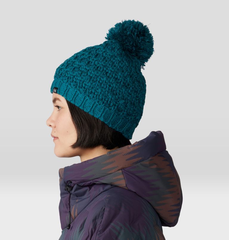 Women's Snow Capped Beanie, Color: Jack Pine, image 5