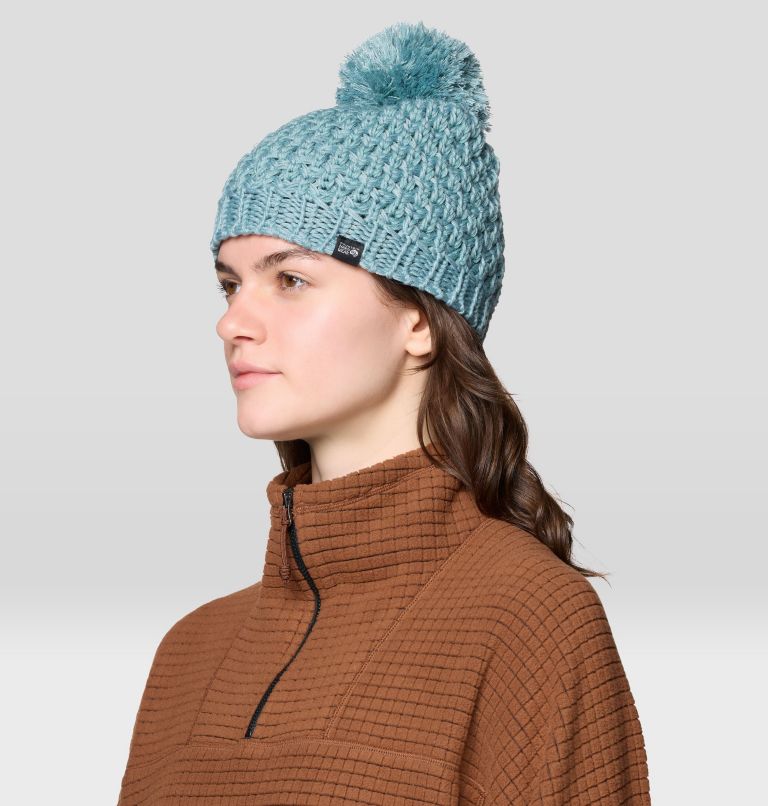 Women's Snow Capped Beanie | 460 | O/S, Color: Blue Sage, image 4