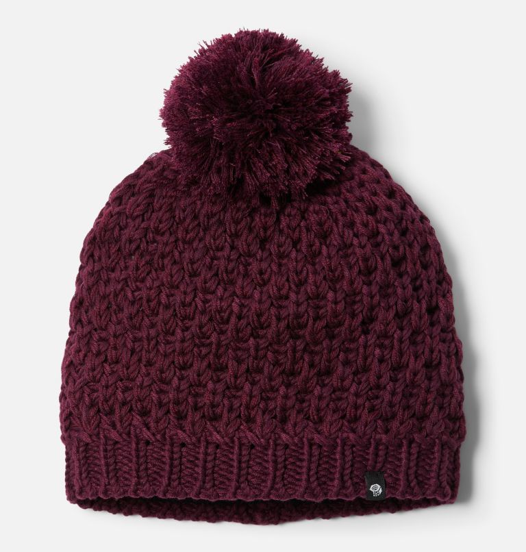 Thumbnail: Snow Capped Beanie | 604 | O/S, Color: Cocoa Red, image 6