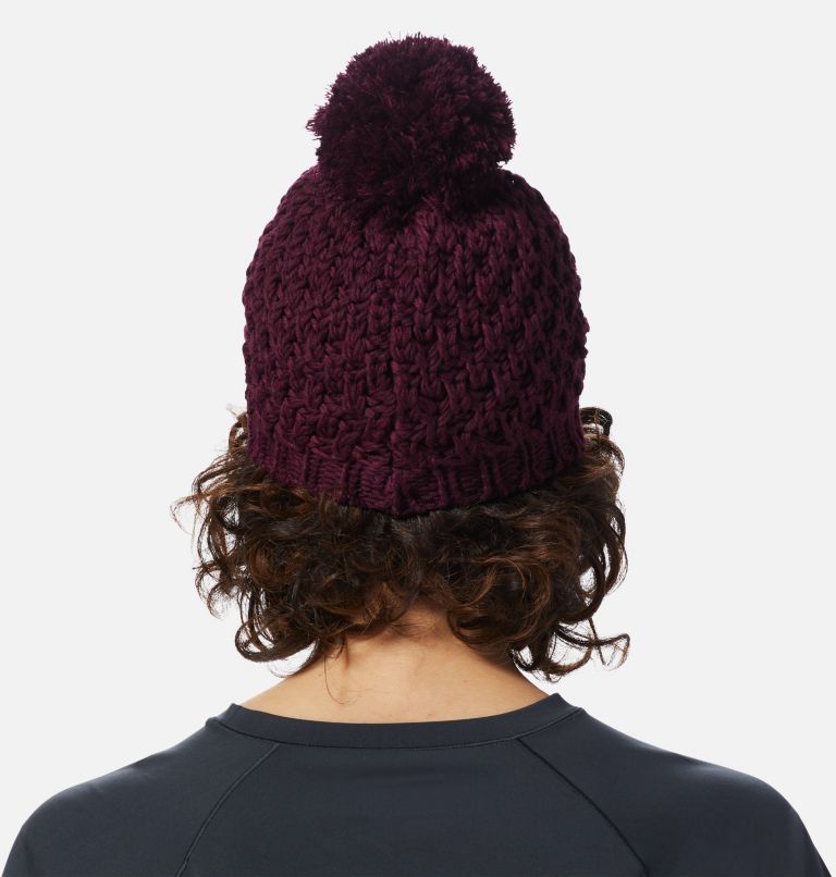 Snow Capped Beanie | 604 | O/S, Color: Cocoa Red, image 2