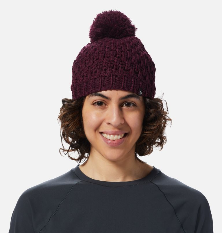 Snow Capped Beanie | 604 | O/S, Color: Cocoa Red, image 1