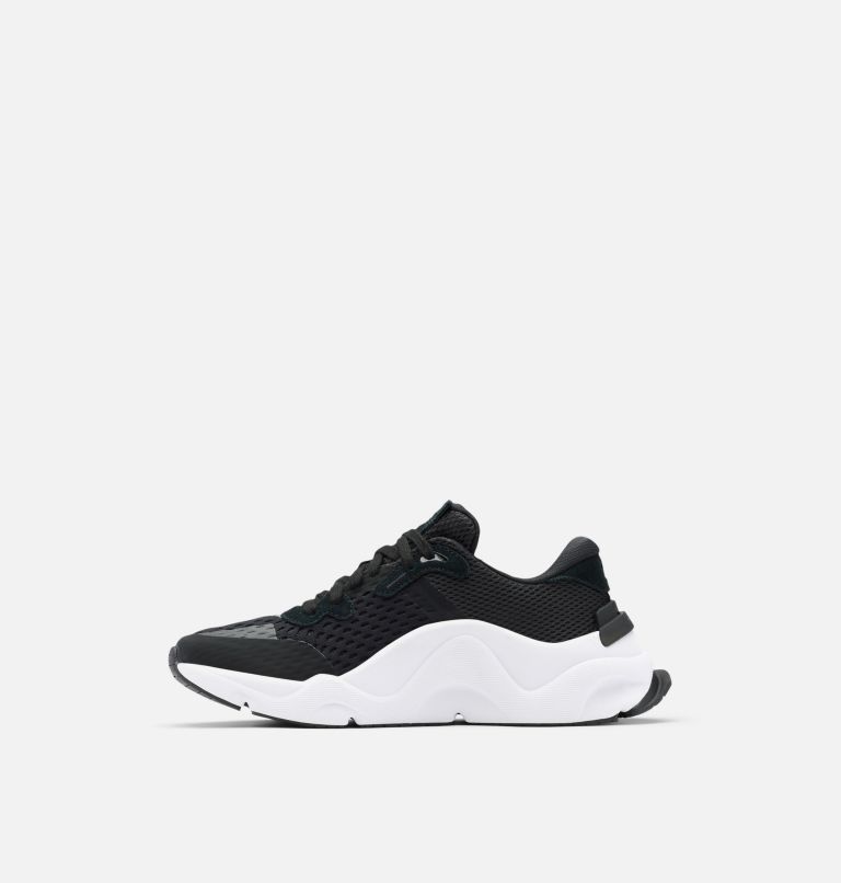Women's Kinetic RNEGD Lace Sneaker, Color: Black, White, image 4