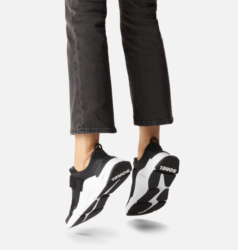 Sneakers Kinetic RNEGD Strap da donna, Color: Black, White