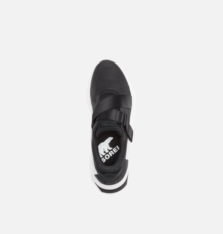 Thumbnail: Women's Kinetic RNEGD Strap Sneaker, Color: Black, White, image 4