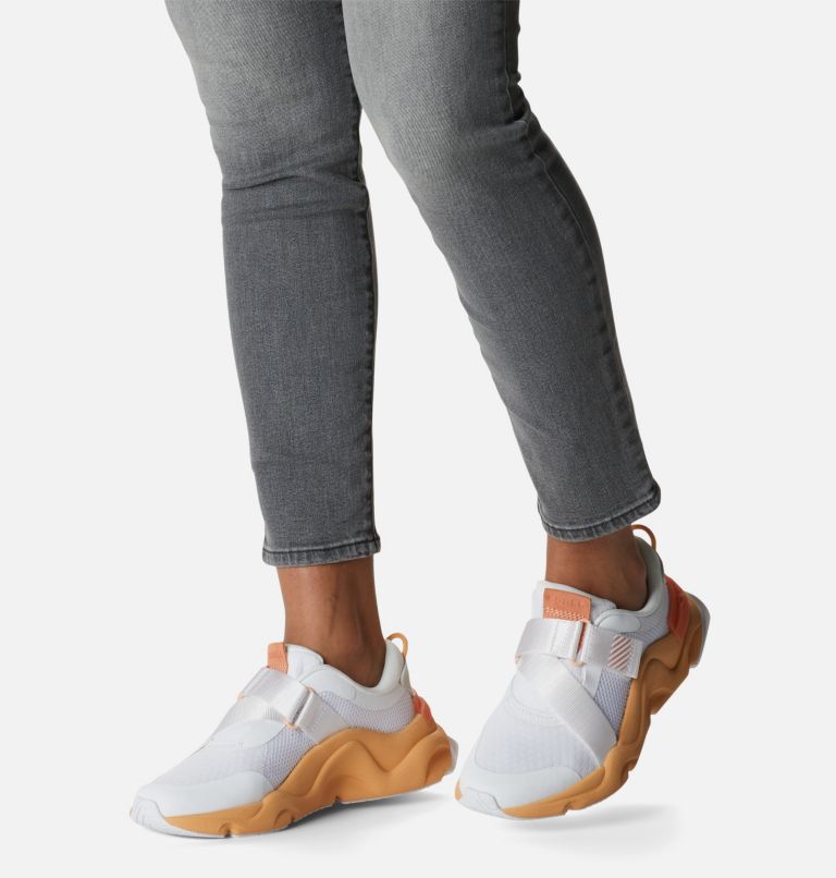 Thumbnail: Women's Kinetic RNEGD Strap Sneaker, Color: White, Faded Spark, image 8