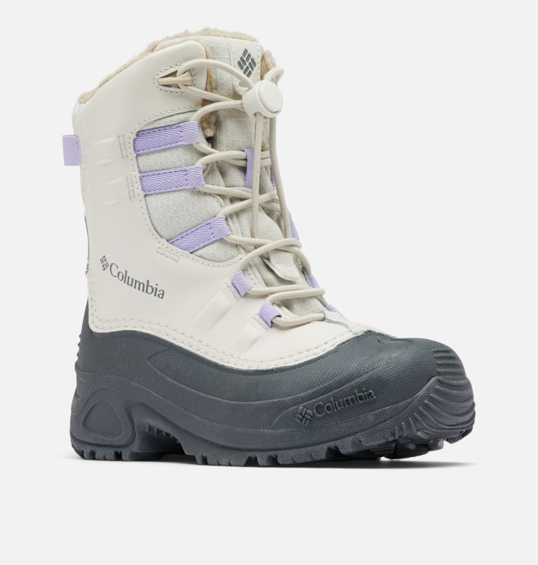 Kids' Bugaboot Celsius Boot, Color: Fawn, Frosted Purple, image 2