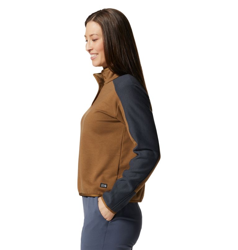 Thumbnail: Camplife Snap Neck Pullover, Color: Corozo Nut, image 3