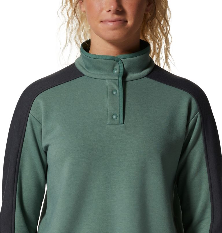 Chandail avec col à boutons-pression Camplife Femme, Color: Mint Palm, image 4