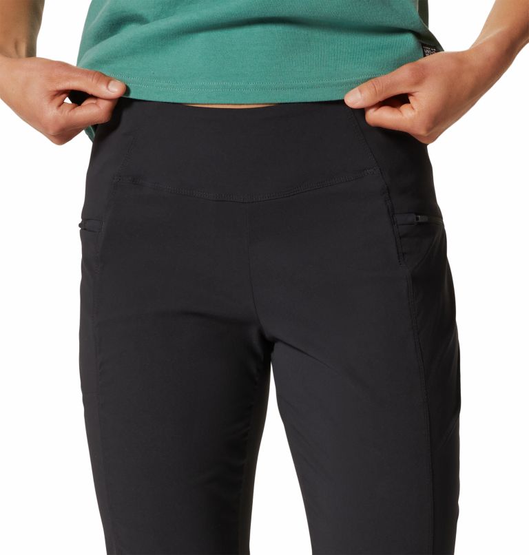 Thumbnail: Pantalon taille haute longueur cheville Dynama Femme, Color: Black, image 4
