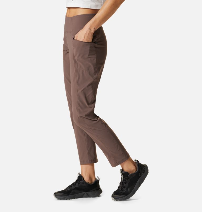Pantalon taille haute longueur cheville Dynama Femme, Color: Choss, image 3