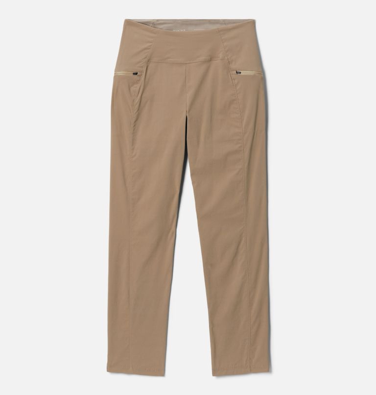 Pantalon taille haute longueur cheville Dynama Femme, Color: Khaki, image 7