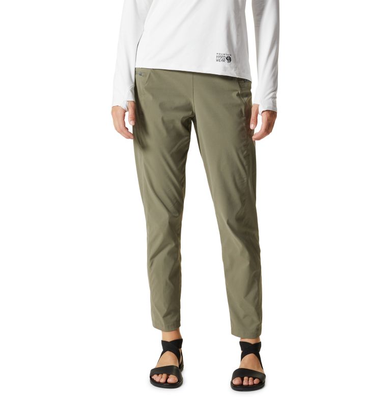 Women's Dynama High Rise Ankle Pant, Color: Stone Green, image 1