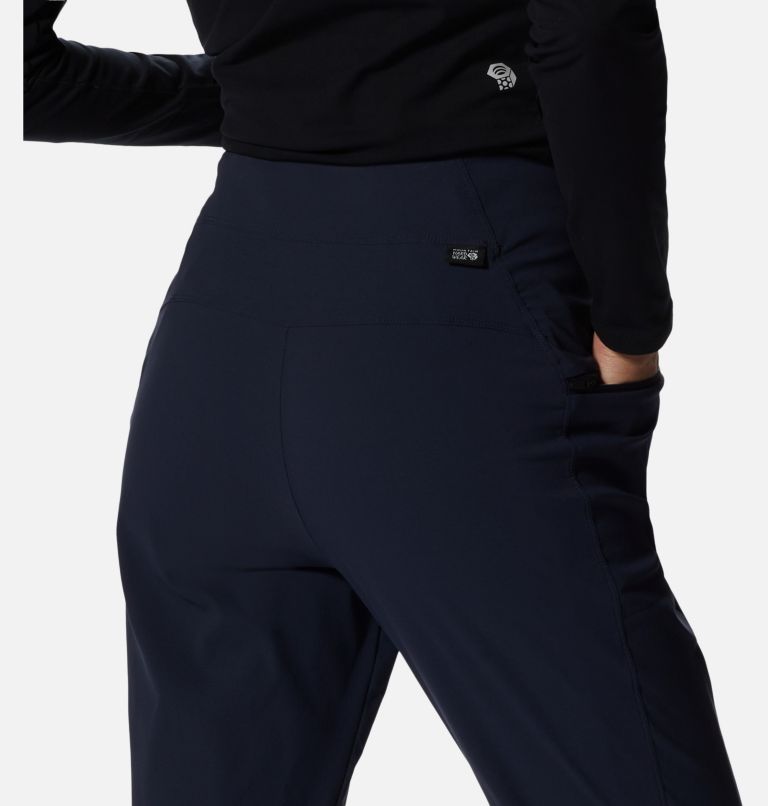 Pantalon taille haute longueur cheville Dynama Femme, Color: Dark Zinc, image 5