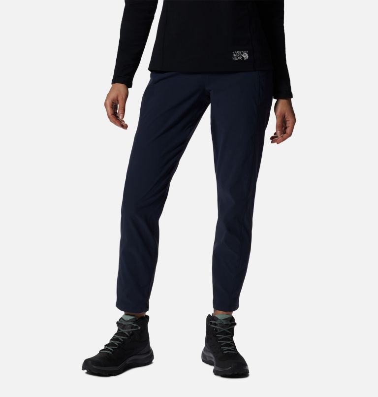 Pantalon taille haute longueur cheville Dynama Femme, Color: Dark Zinc, image 1