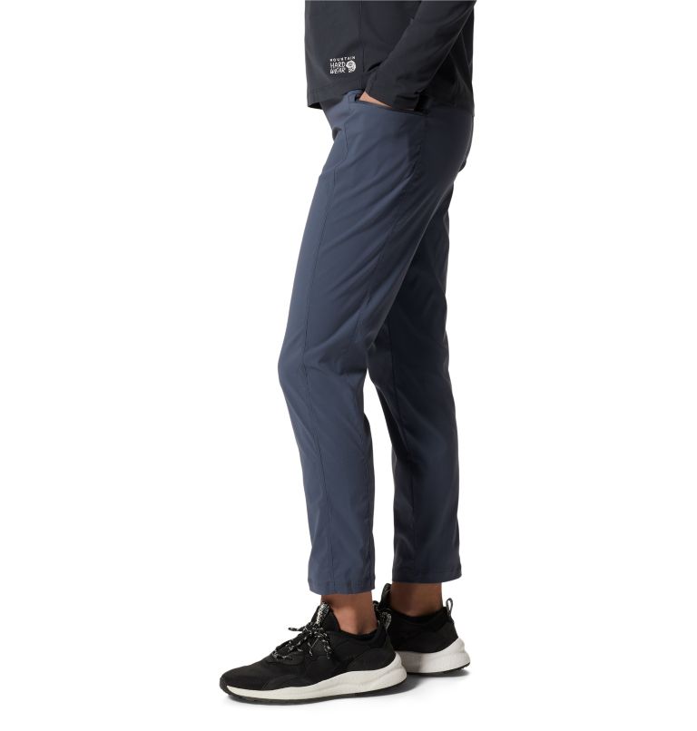Pantalon taille haute longueur cheville Dynama Femme, Color: Blue Slate, image 3