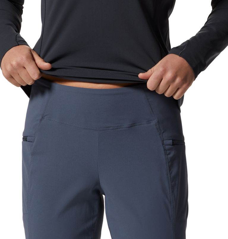 Pantalon taille haute longueur cheville Dynama Femme, Color: Blue Slate, image 4