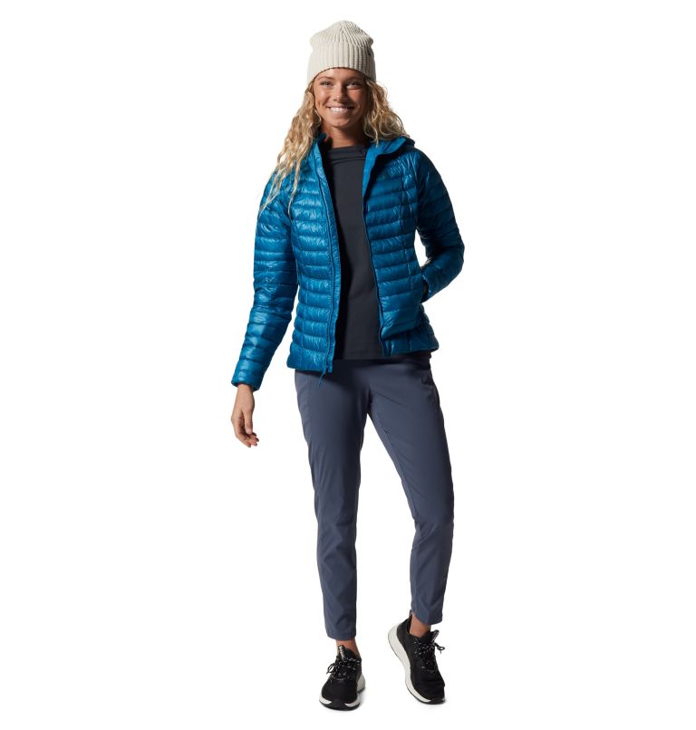 Pantalon taille haute longueur cheville Dynama Femme, Color: Blue Slate, image 6
