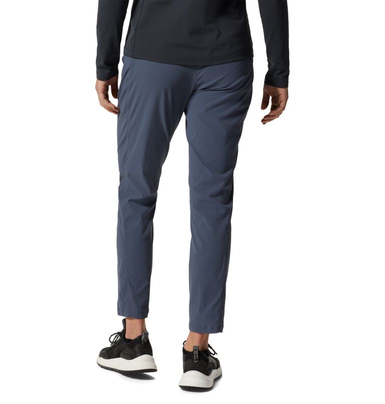 Pantalon taille haute longueur cheville Dynama Femme, Color: Blue Slate, image 2