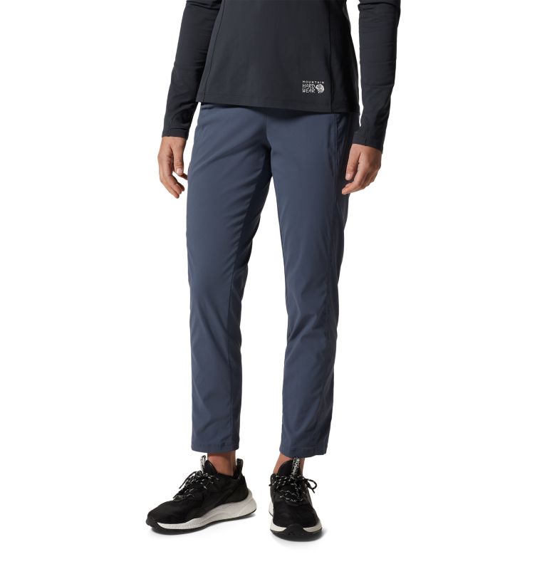 Pantalon taille haute longueur cheville Dynama Femme, Color: Blue Slate, image 1