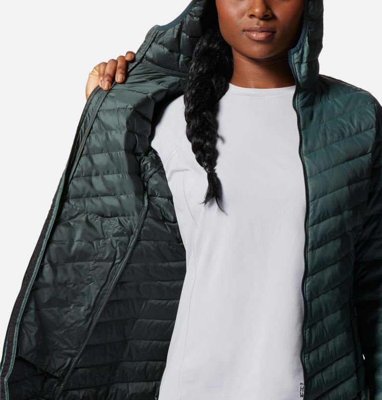 Women's Glen Alpine Down Parka, Color: Black Spruce, image 7